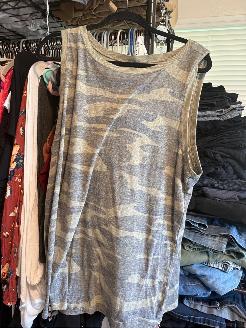 torrid Camo Sleeveless Tank